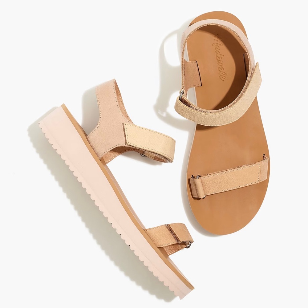 Never Worn!! MADEWELL Maggie Colorblock Sandal